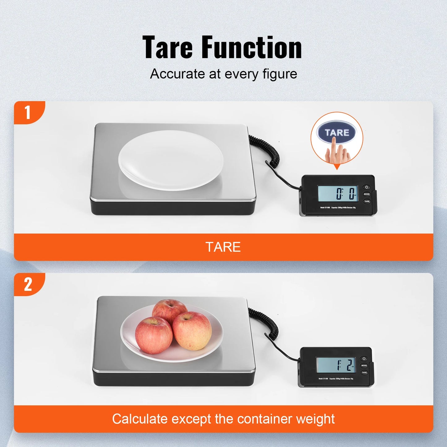 SucceBuy Digital Shipping Scale With Tare Function