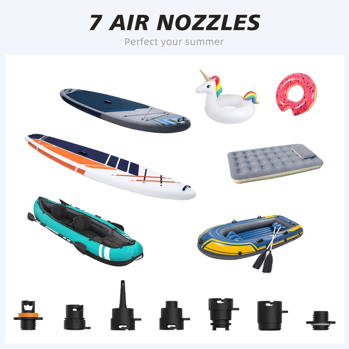 Airbank Portable Rechargeable Electric Air Pump For SUP