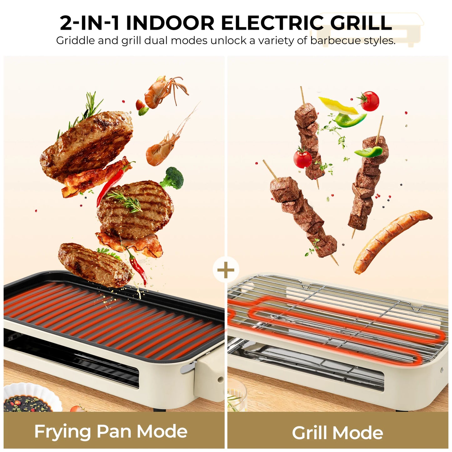 Sumetas Smokeless Indoor Electric Grill