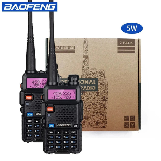 BAOFENG Dual Band Long Range Walkie Talkie