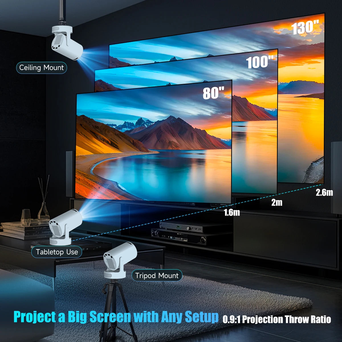 Magcubic HY300 Pro Smart Projector