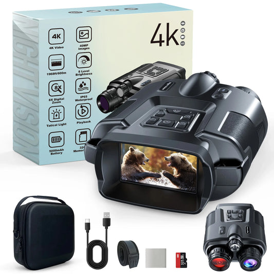 DIYIMIN Night Vision Binoculars 8X Digital Zoom