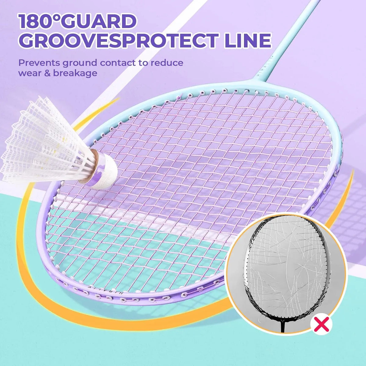2/4 Pieces Badminton Racket Set With 6/12 Shuttlecocks And Portable Carry Bag Complete Outdoor Sports Kit For Backyard Leisure Family Games Adult Beginner Training Campus PE Class Lawn Team Entertainment Activities