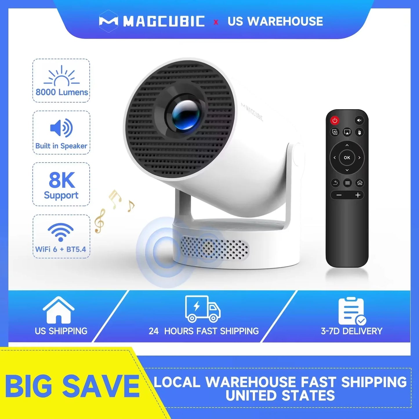 Magcubic HY300 Pro Smart Projector