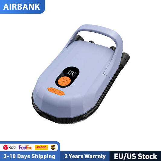 Airbank Portable Rechargeable Electric Air Pump For SUP