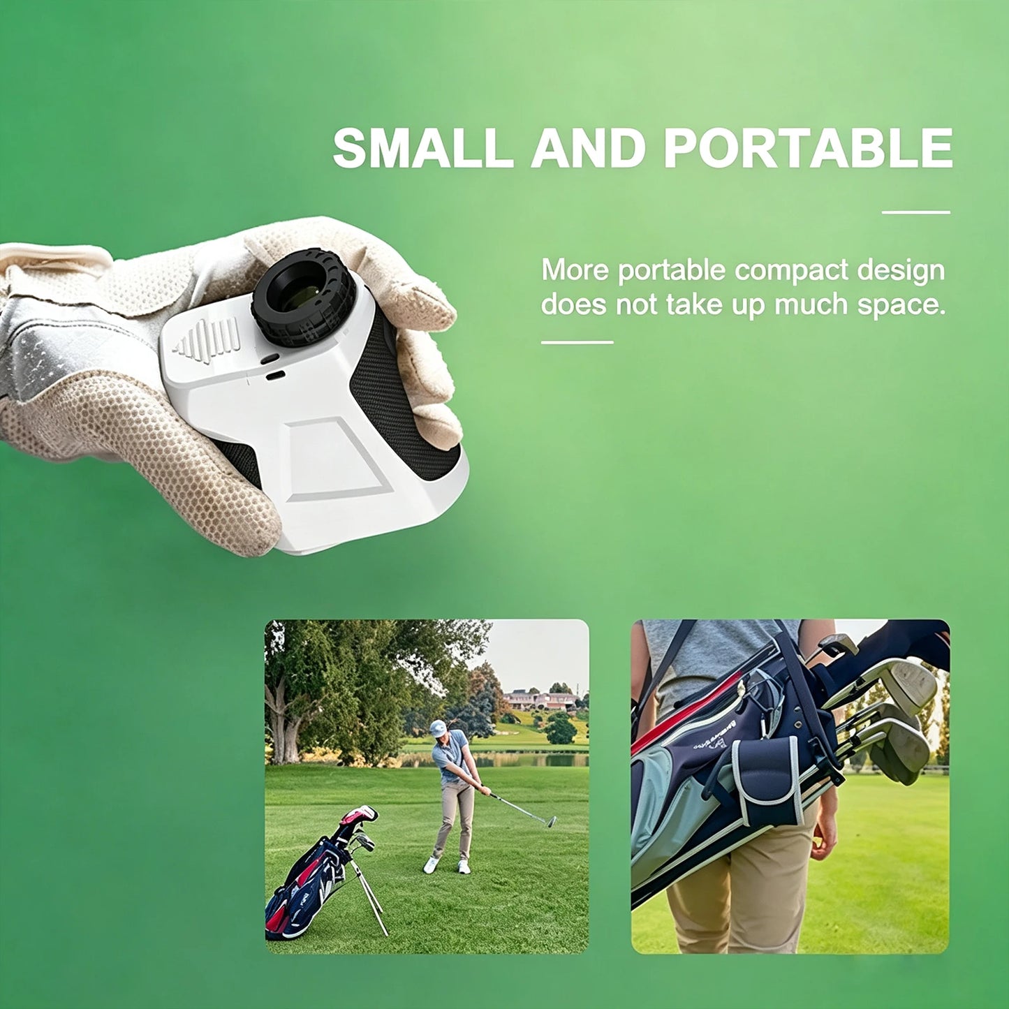 Peakpulse Magnetic Golf Laser Rangefinder With Vibration