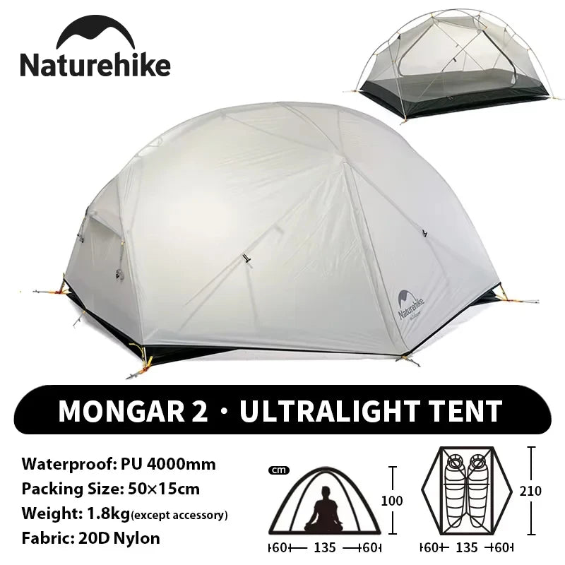 Naturehike Mongar Double Wall Waterproof Camping Tent