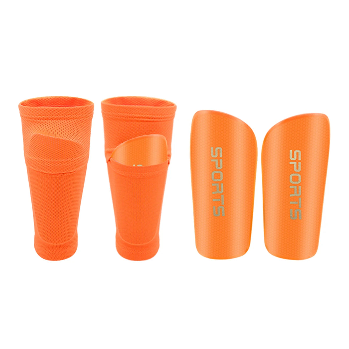 Soccer Shin Guards Football Protectors Pads Adult Kids Shinguards Light Sock Insert Board Boy Training Legging Protective Gear