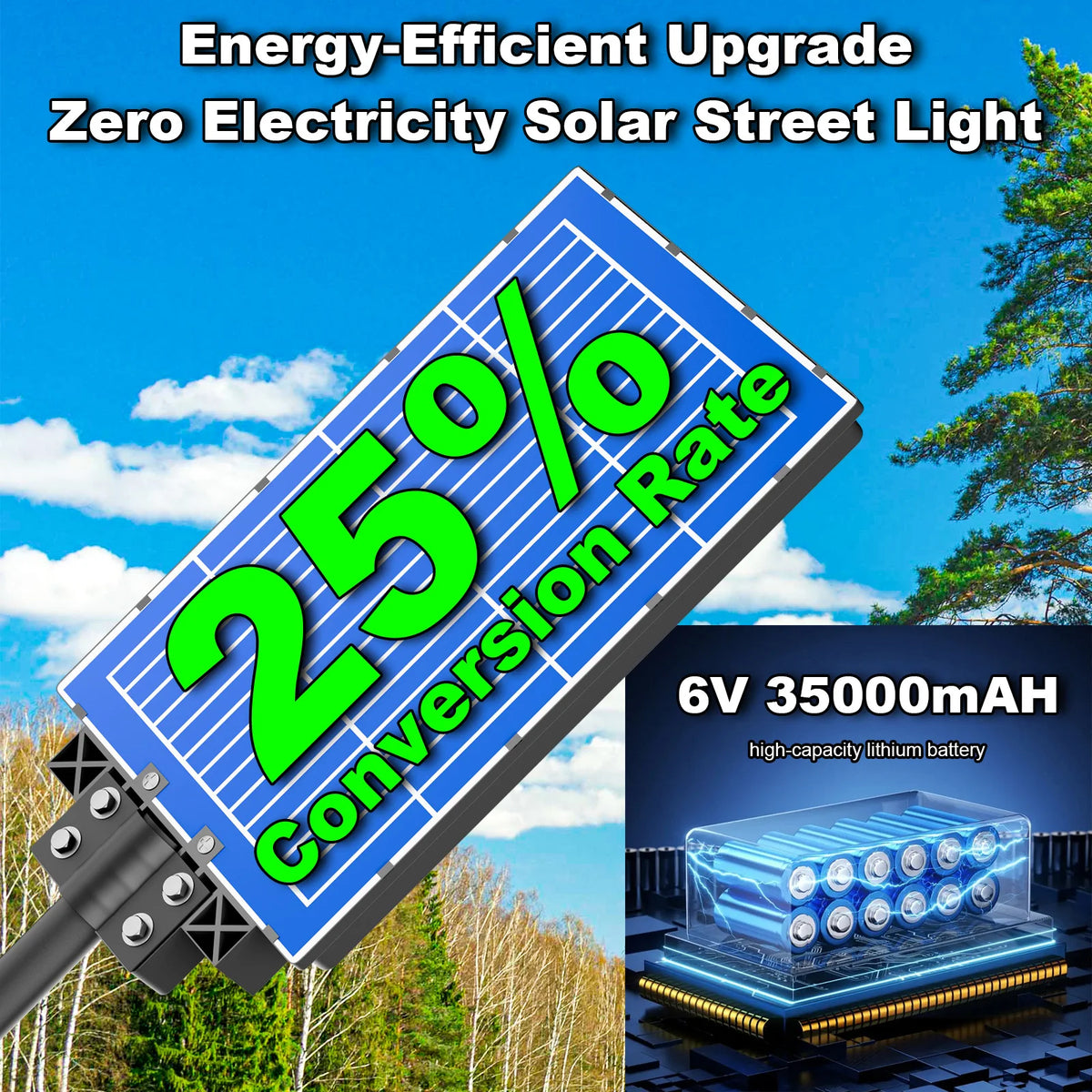 5000W 768‑LED Solar LED Street Light, IP65 Waterproof Outdoor Security Flood Light, Motion Sensor & Remote Control, Dusk‑to‑Dawn Auto On/Off, Easy Installation for Garden, Patio, Garage, Driveway, Commercial Parking Lot