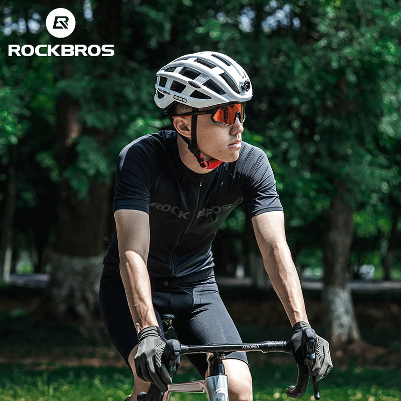ROCKBROS Ultralight USB Cycling Helmet With Headlamp