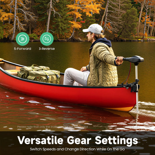 40Lbs 12V Electric Trolling Motor For Fishing Boat Dinghy