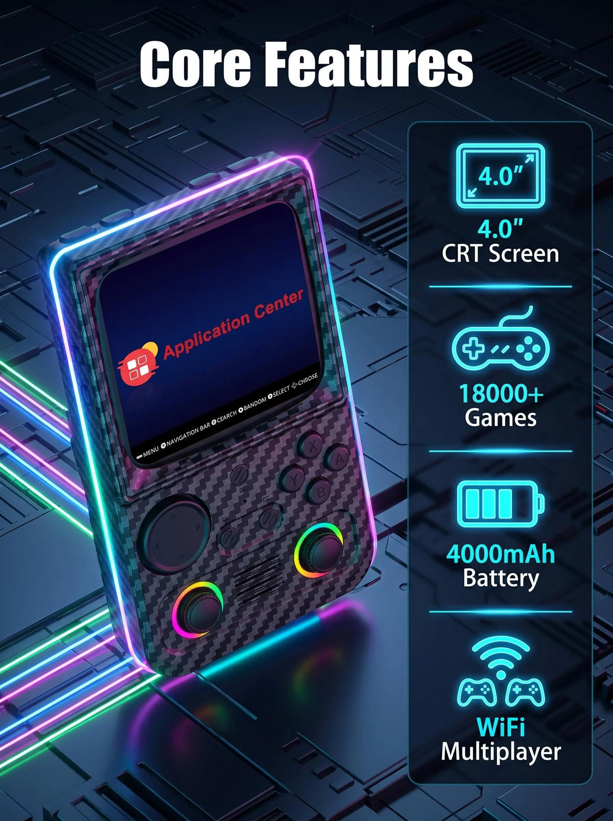 Aislpc Wireless Retro Handheld Game Console
