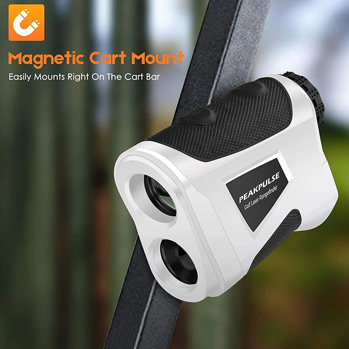Peakpulse Magnetic Golf Laser Rangefinder With Vibration