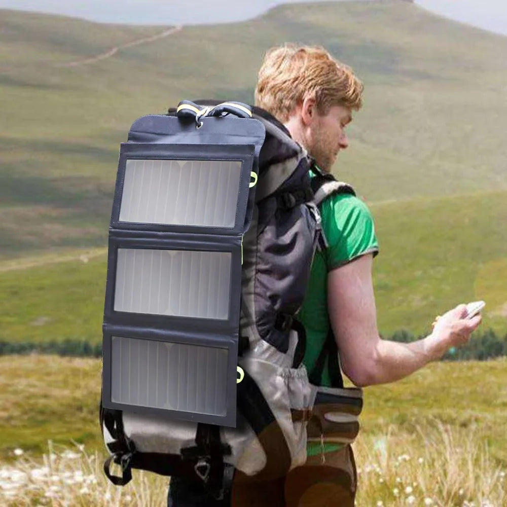 Allpowers 21W Foldable Solar Panel Portable Charger