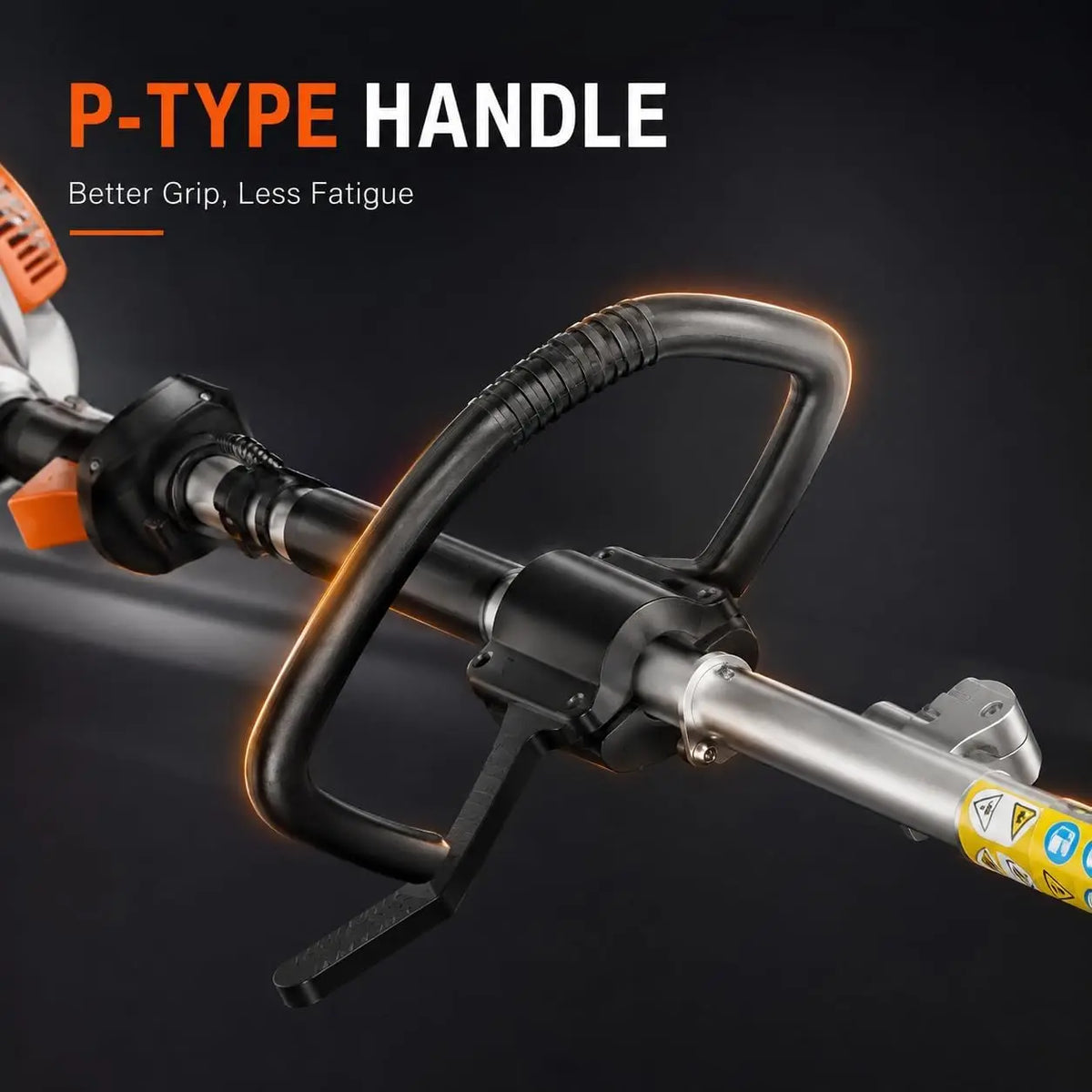 Tacleekii Gas Hedge Trimmer 2 Cycle Engine 24 Inch Dual Action Blade Multi Tool 43CC Engine Options Long Reach Shaft,Anti Vibration Handle,Hedge Care,Yard Landscaping