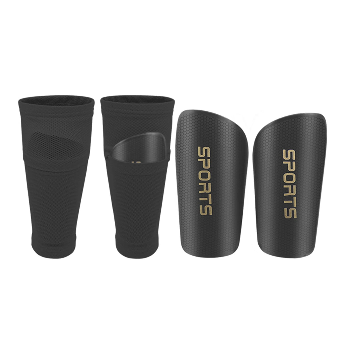 Soccer Shin Guards Football Protectors Pads Adult Kids Shinguards Light Sock Insert Board Boy Training Legging Protective Gear