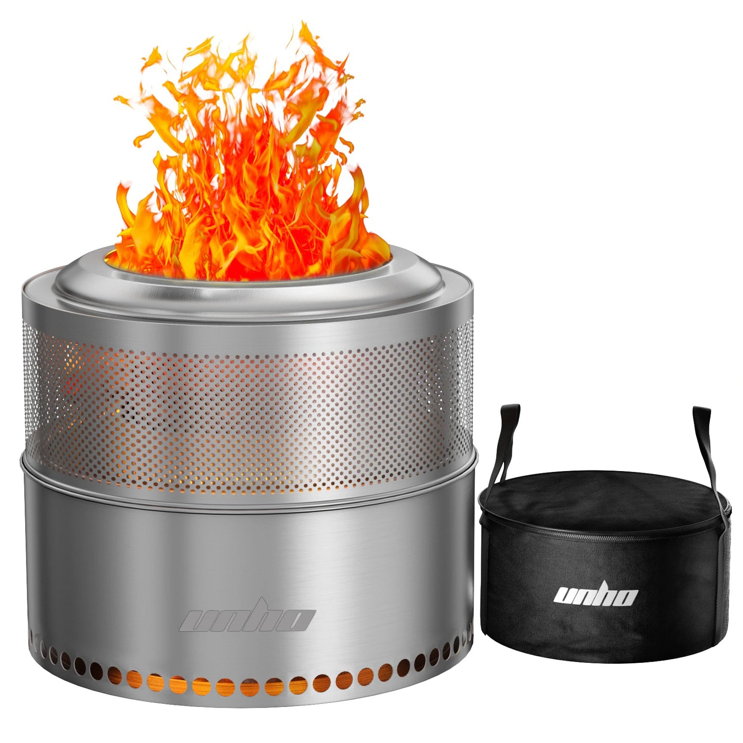 Portable Stainless Steel Smokeless Outdoor Wood Fire Pit