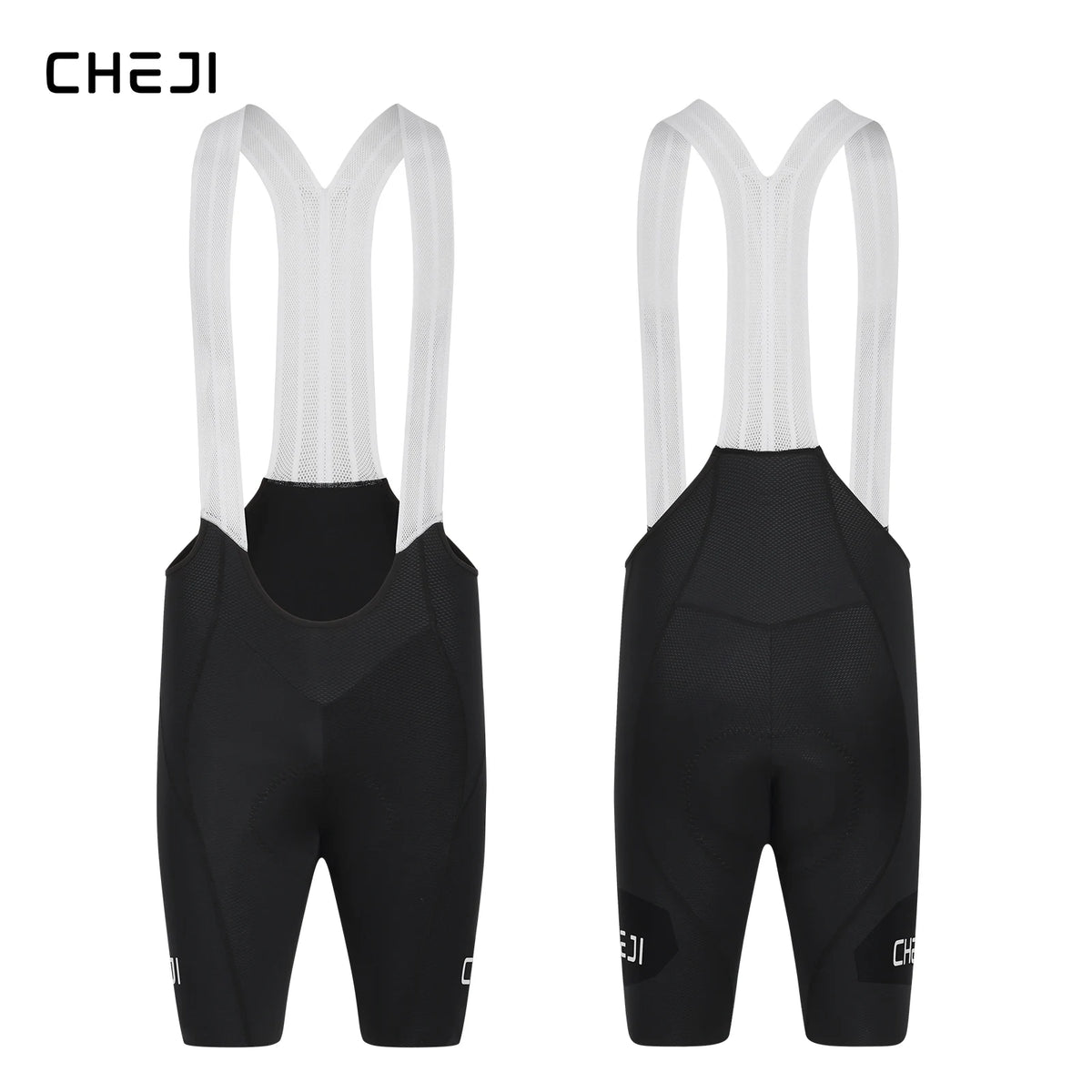 CHEJI Mens Performance Cycling Bib Shorts