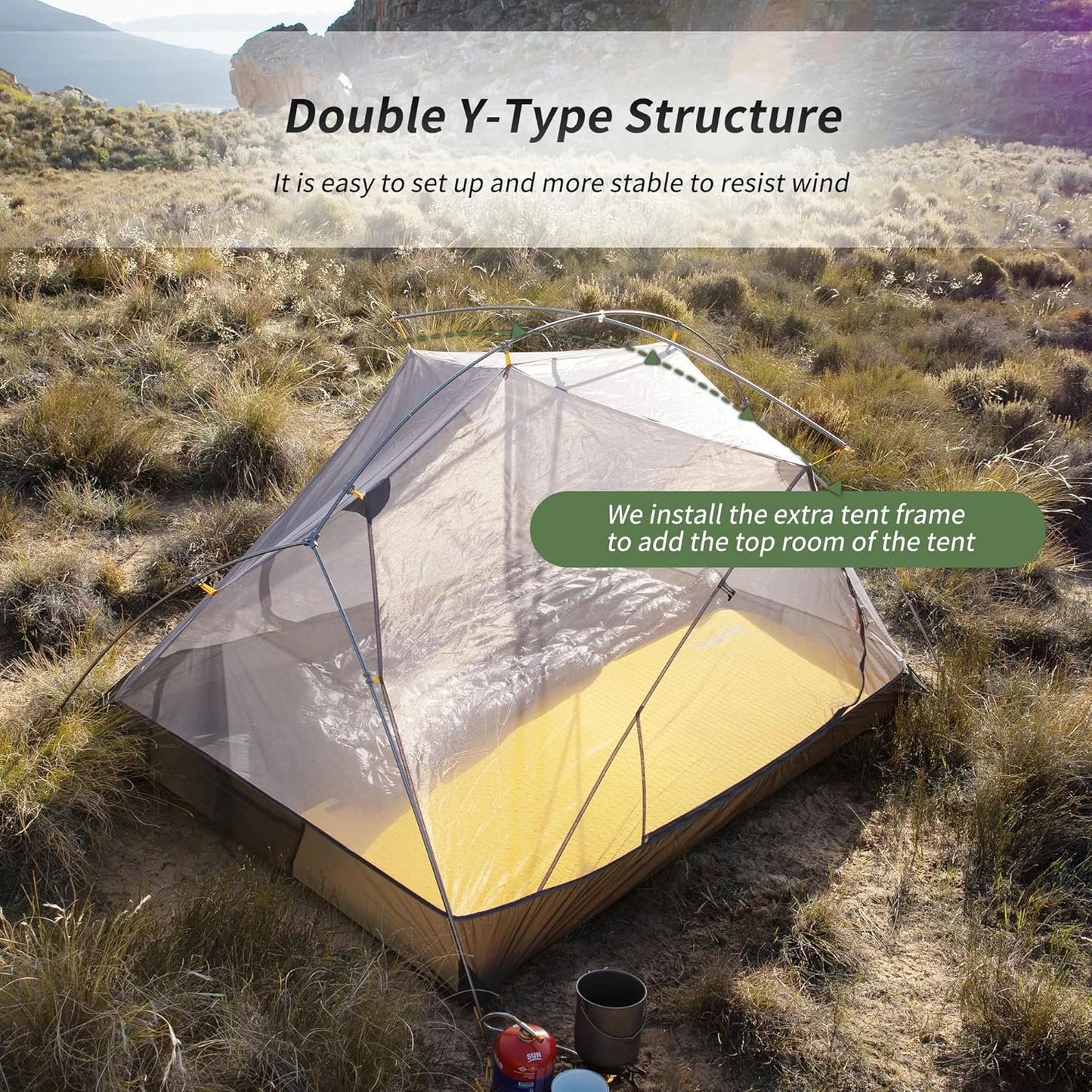 Naturehike Mongar Double Wall Waterproof Camping Tent