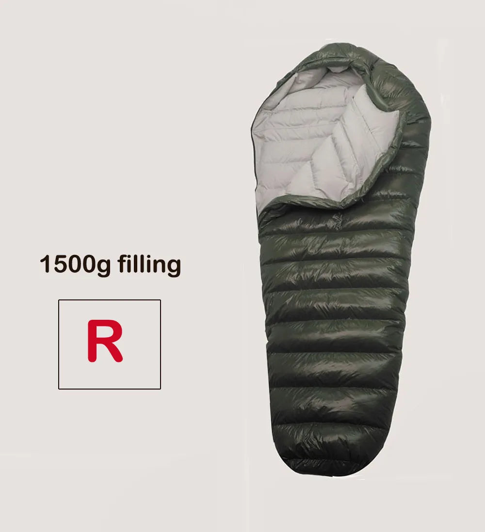 Kamperbox Winter Duck Down Sleeping Bag For Camping
