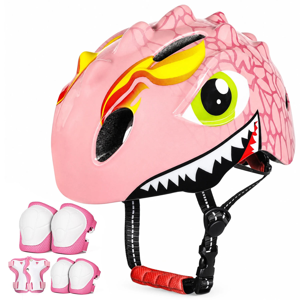 VICTGOAL Kids Bike Helmet and Protective Gear Set