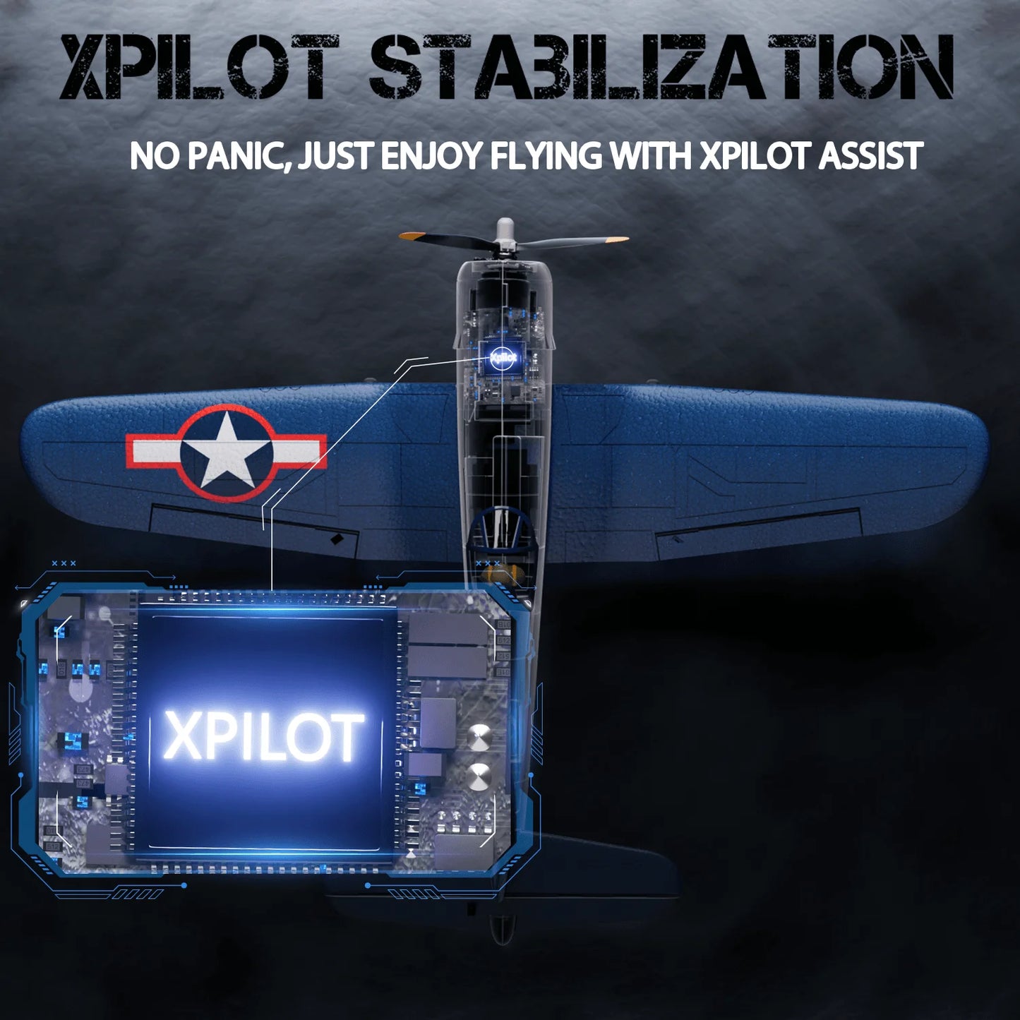 Volantexrc 500Mm Brushless F4u Corsair Rc Plane