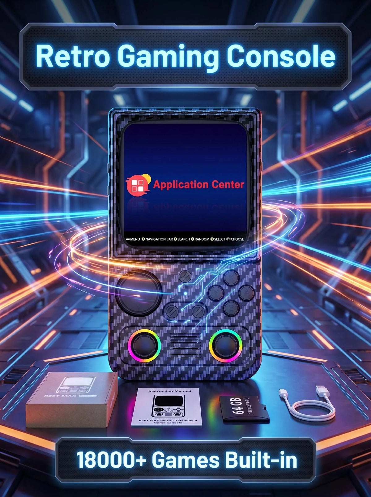 Aislpc Wireless Retro Handheld Game Console