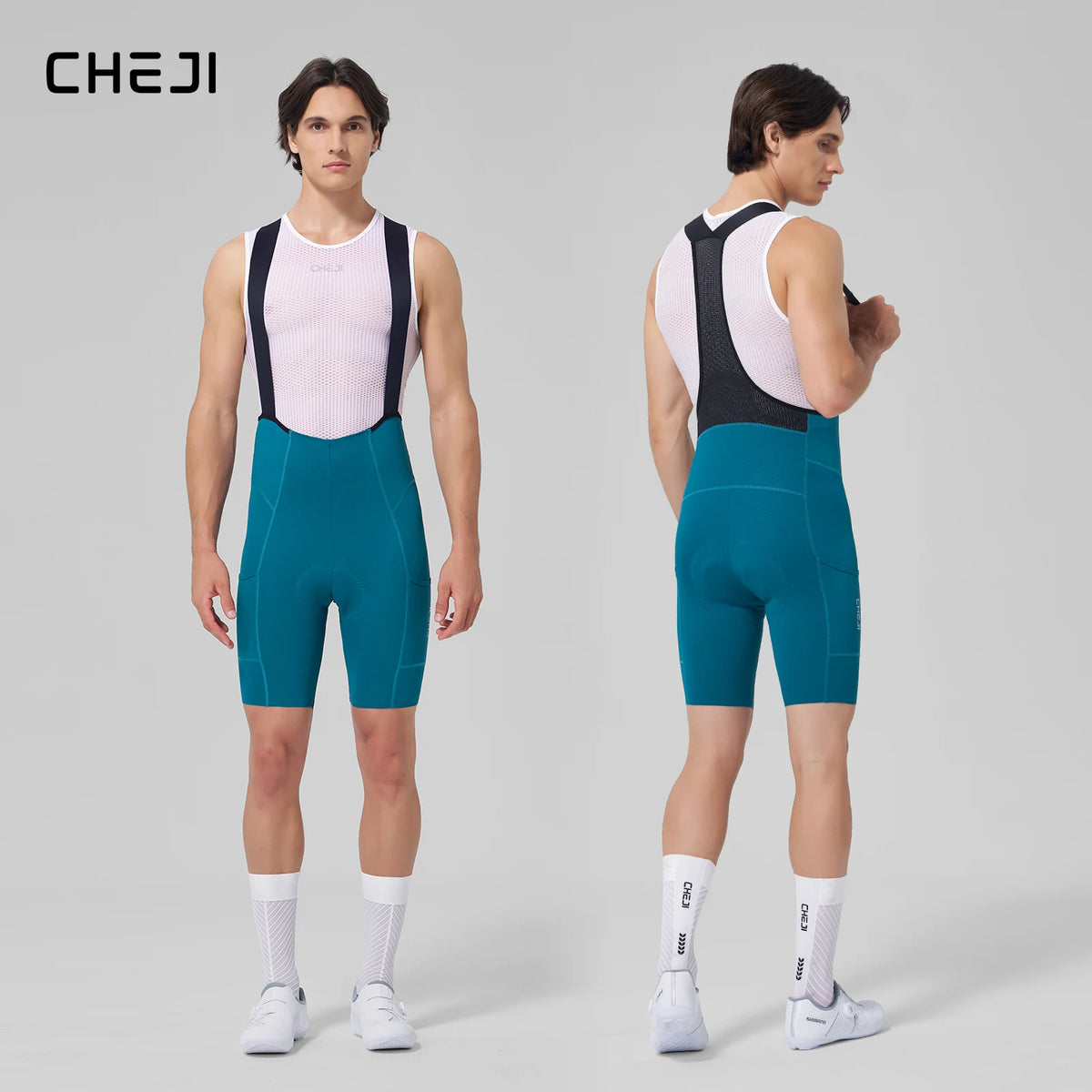 Cheji Men's Cycling Bib Shorts For Durable Performance