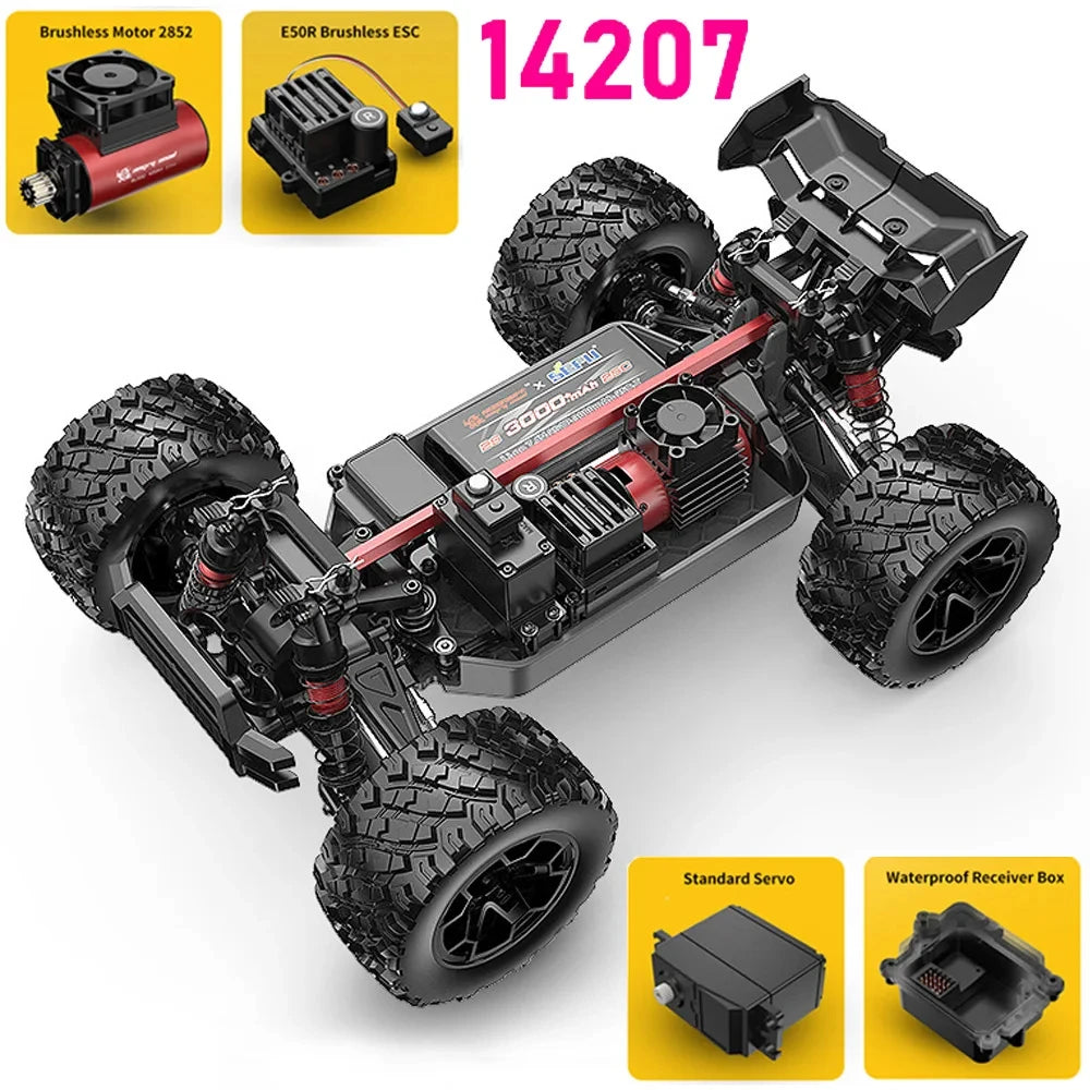 Jyscend 4WD Brushless Remote Control RC Car