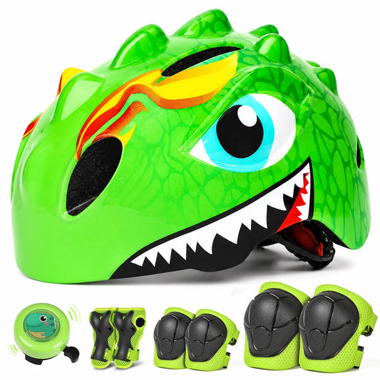 VICTGOAL Kids Bike Helmet and Protective Gear Set
