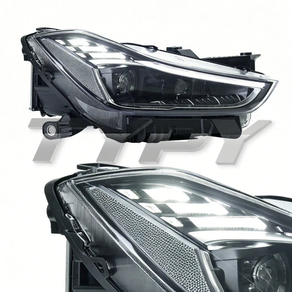 TYPY 2 PCS Car Accessories Car lights For Maserati Ghibli Headlights 2014-2019 Upgraded 2023 LED Headlamps Dynamic Turn Signal Lamp Brake DRL