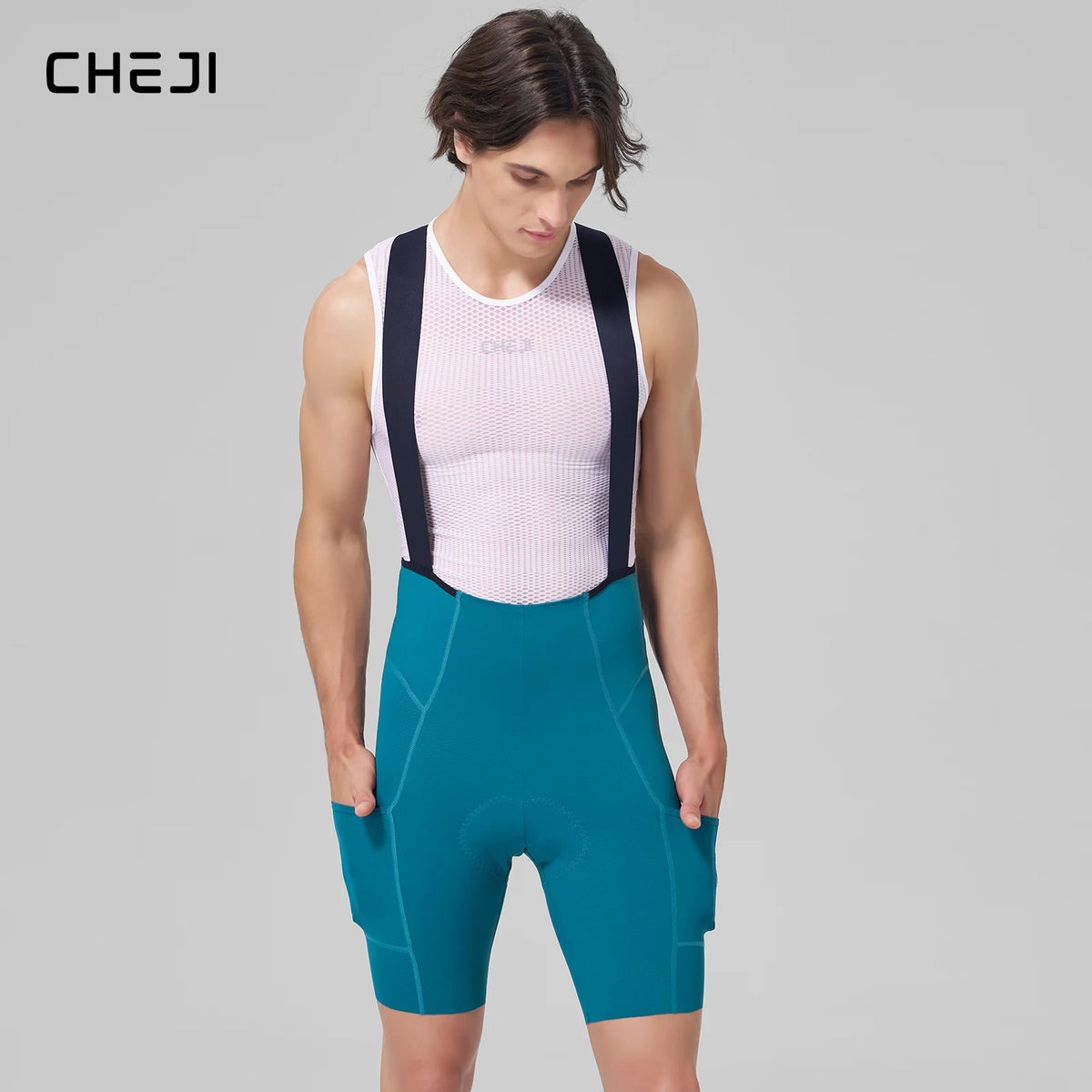 Cheji Men's Cycling Bib Shorts For Durable Performance