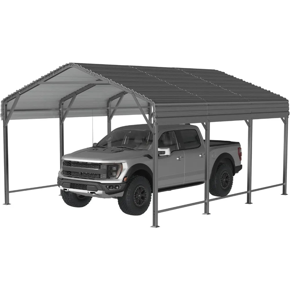 Heavy Duty Galvanized Metal Carport Shelter