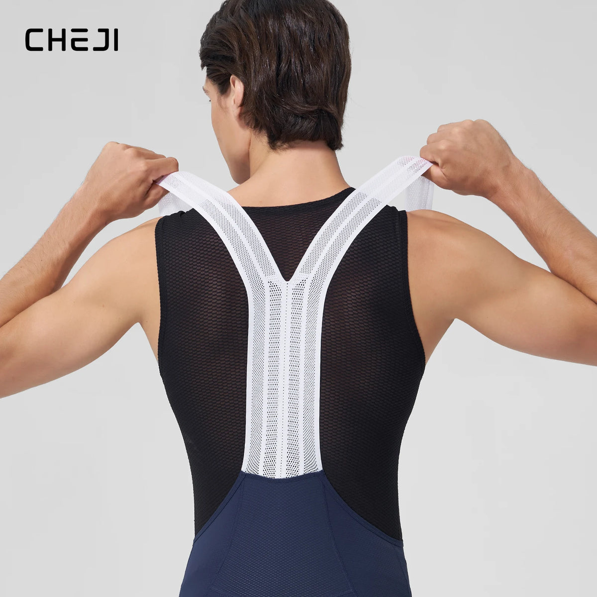 CHEJI Mens Performance Cycling Bib Shorts