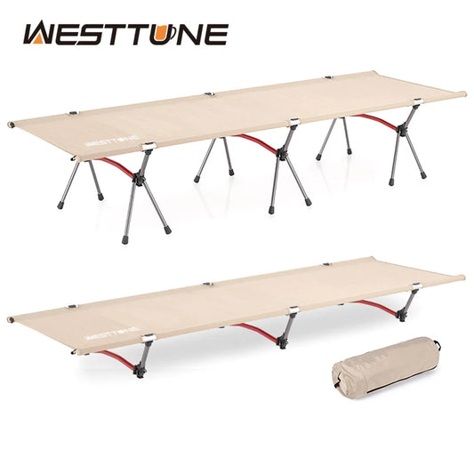 Westtune Aluminum Folding Marching Bed For Camping
