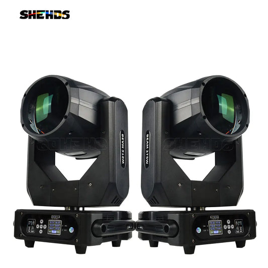 SHEHDS Bulb Beam 275W Moving Head Lighting 8+8+8-Prism With flight Case For Dj Disco Night Club Wedding Stage Equipment