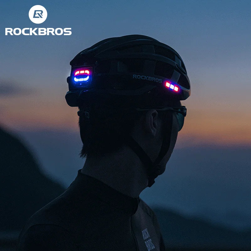 ROCKBROS Ultralight USB Cycling Helmet With Headlamp