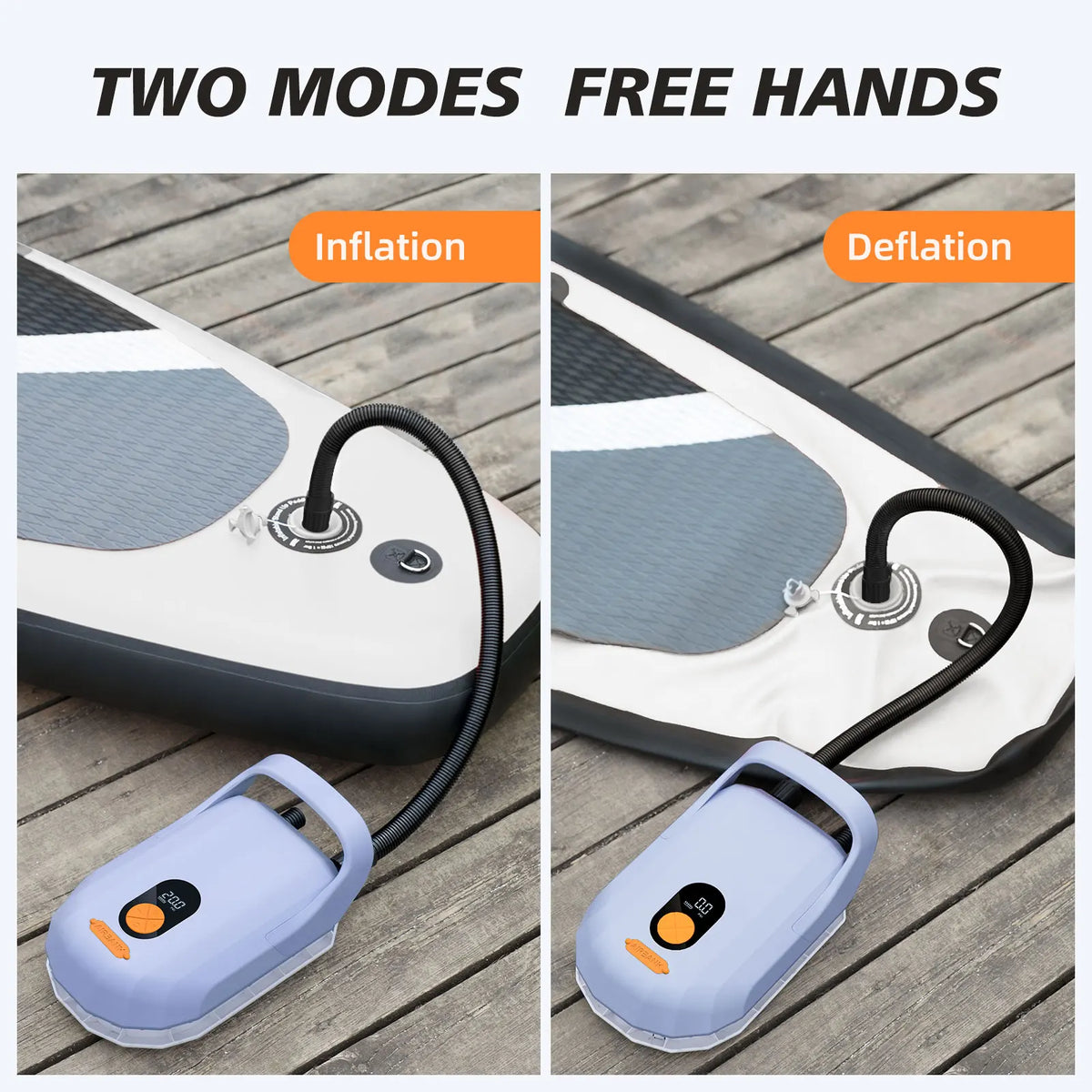 Airbank Portable Rechargeable Electric Air Pump For SUP