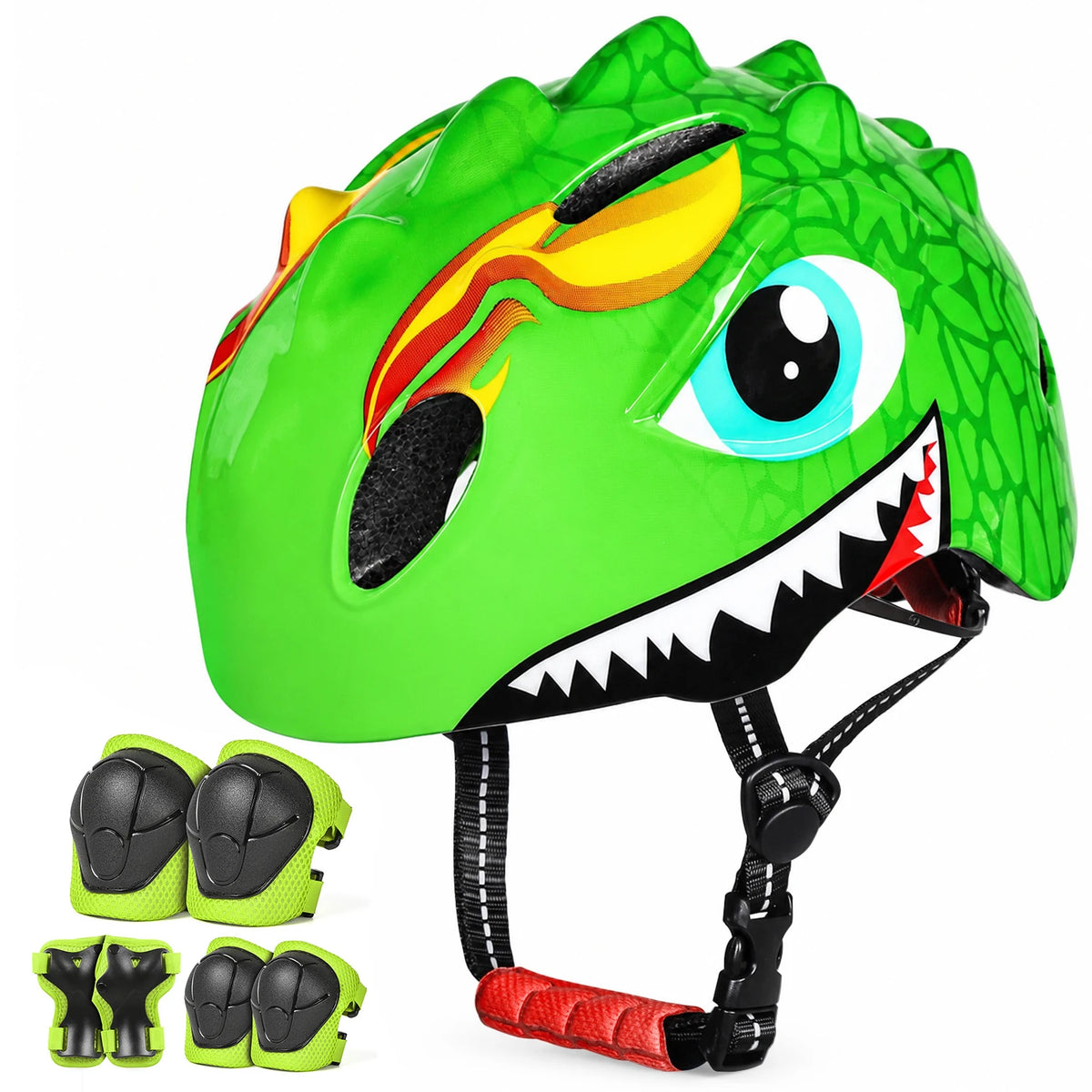 VICTGOAL Kids Bike Helmet and Protective Gear Set