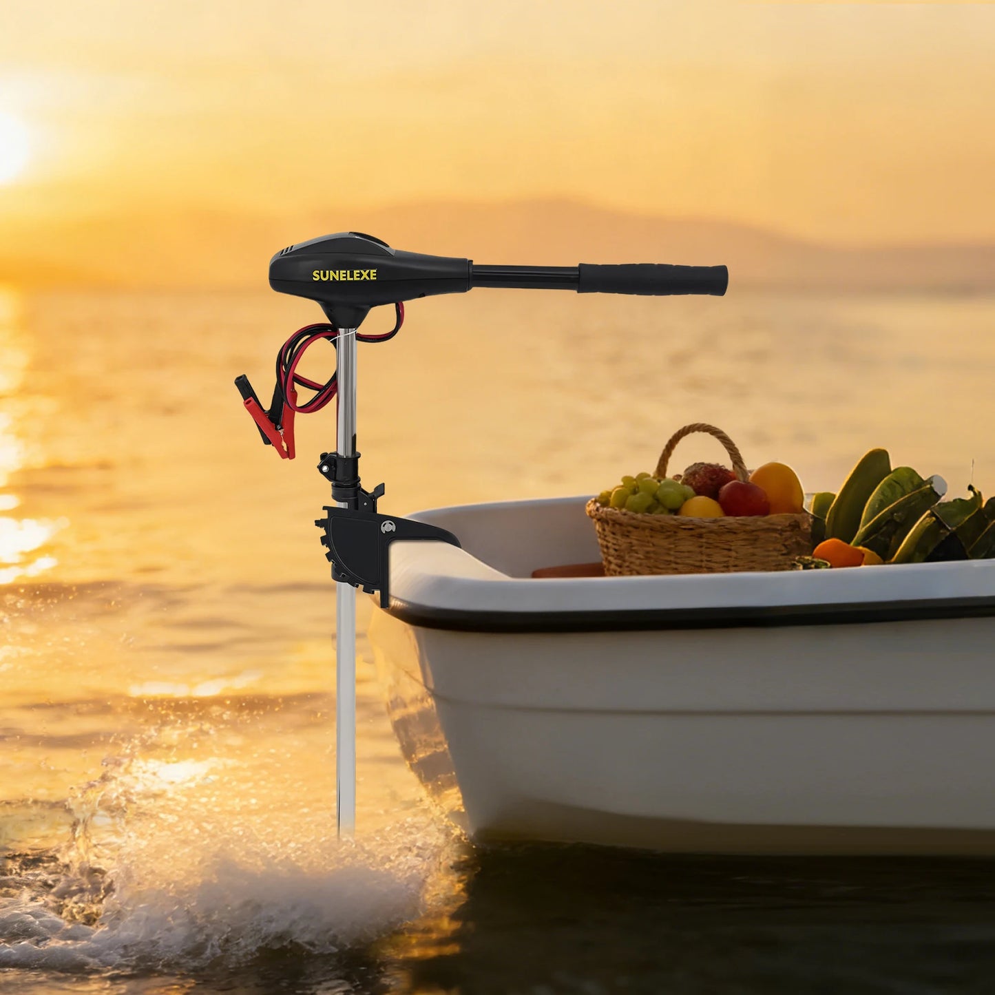 Electric Trolling Motor for Fishing and Inflatable Boats