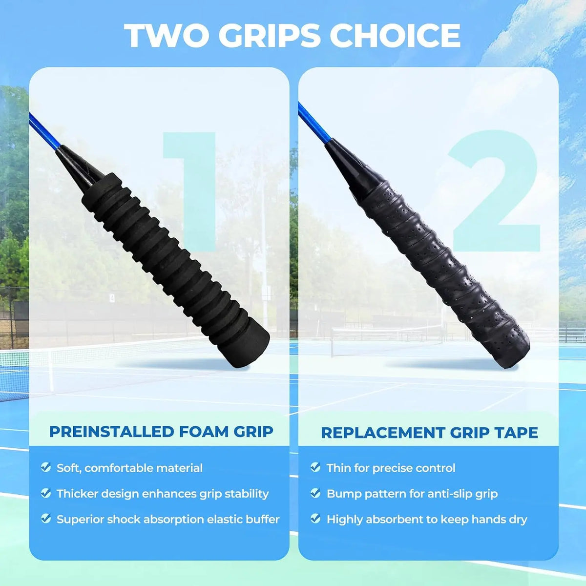 2/4 Pack Badminton Racket Set with 6/12 Shuttlecocks Portable Carry Bag Lightweight Outdoor Sports Kit for Backyard Park Beach Games Adult Family Beginner Campus PE Training