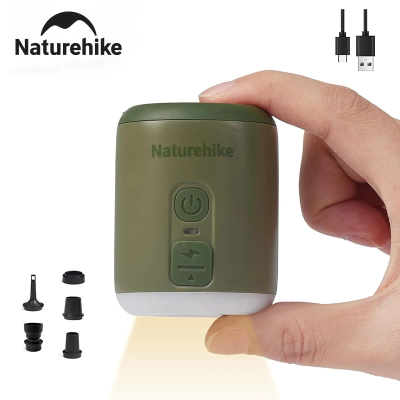 Naturehike Mini Portable Electric Air Pump For Camping
