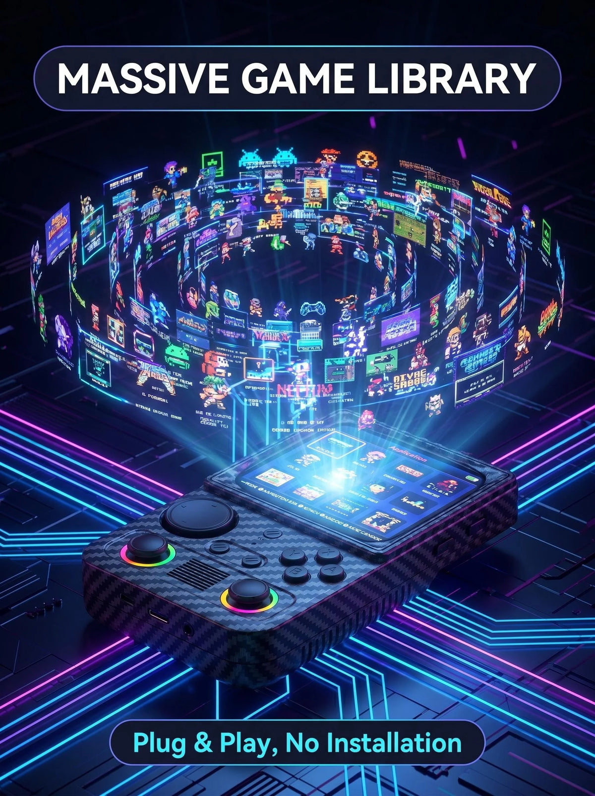 Aislpc Wireless Retro Handheld Game Console