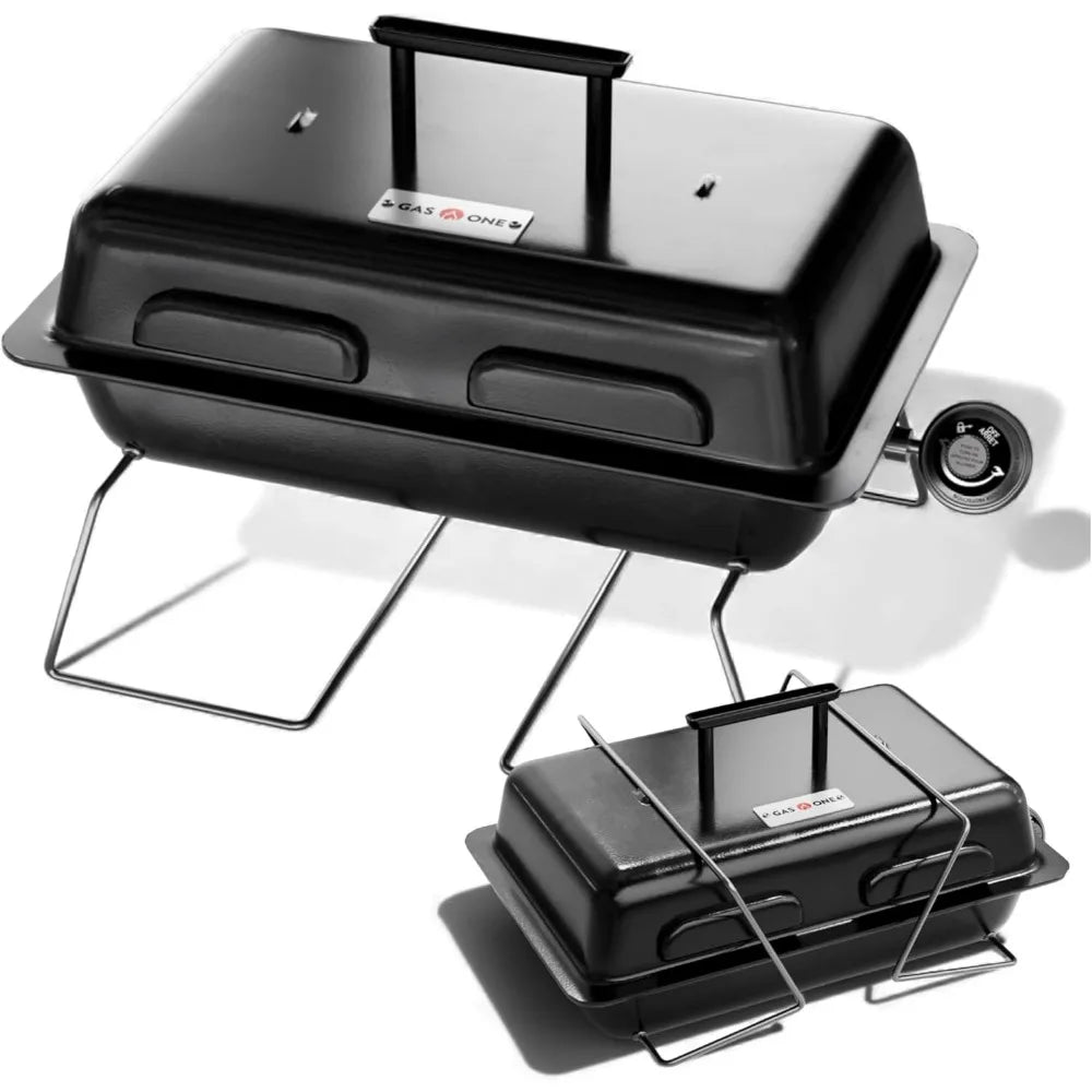 Nbvcx Portable Propane Burner Grill With Foldable Legs