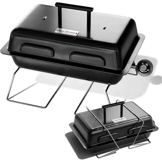 Nbvcx Portable Propane Burner Grill With Foldable Legs