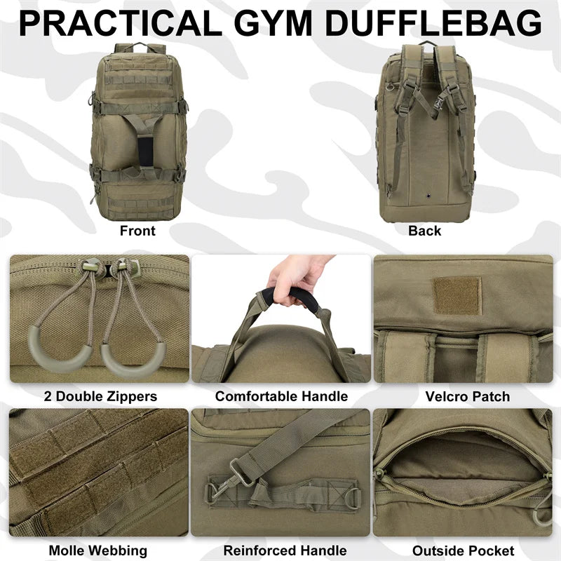 LQARMY Tactical Outdoor Travel Backpack