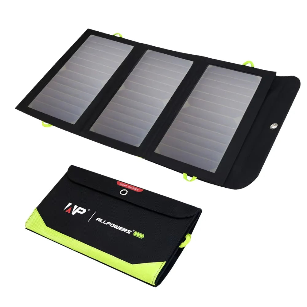 Allpowers 21W Foldable Solar Panel Portable Charger