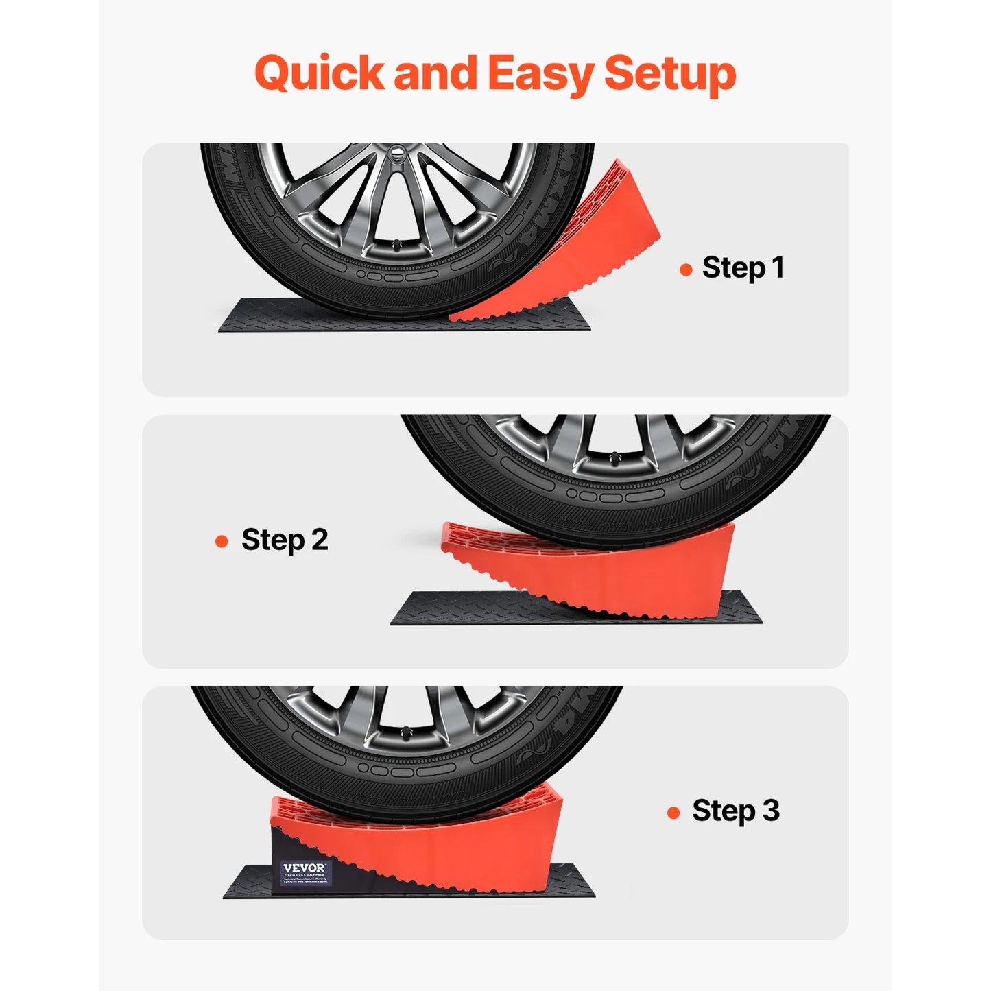 SucceBuy RV Camper Leveler Kit With Anti Slip Mat