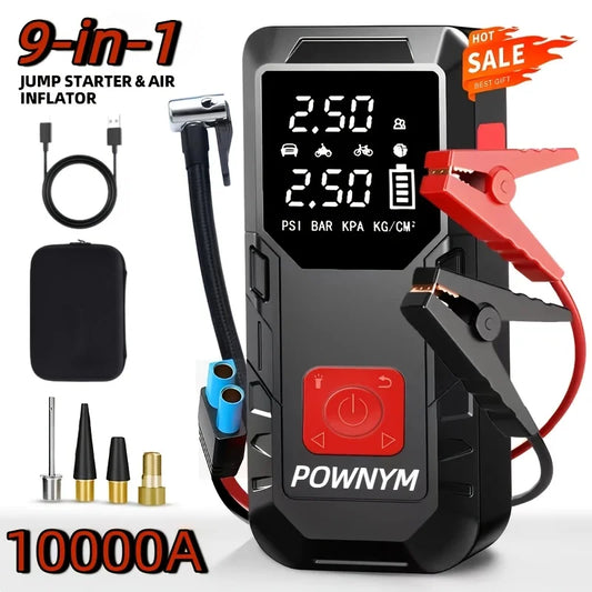 Seven In One Portable Car Jump Starter