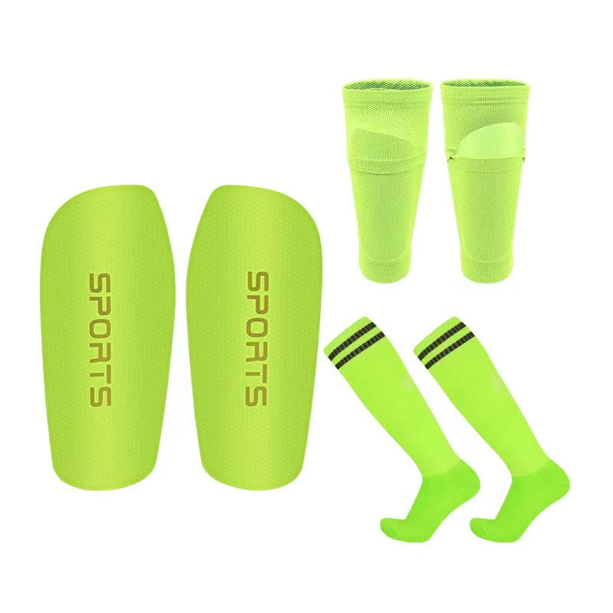 Soccer Shin Guards Football Protectors Pads Adult Kids Shinguards Light Sock Insert Board Boy Training Legging Protective Gear